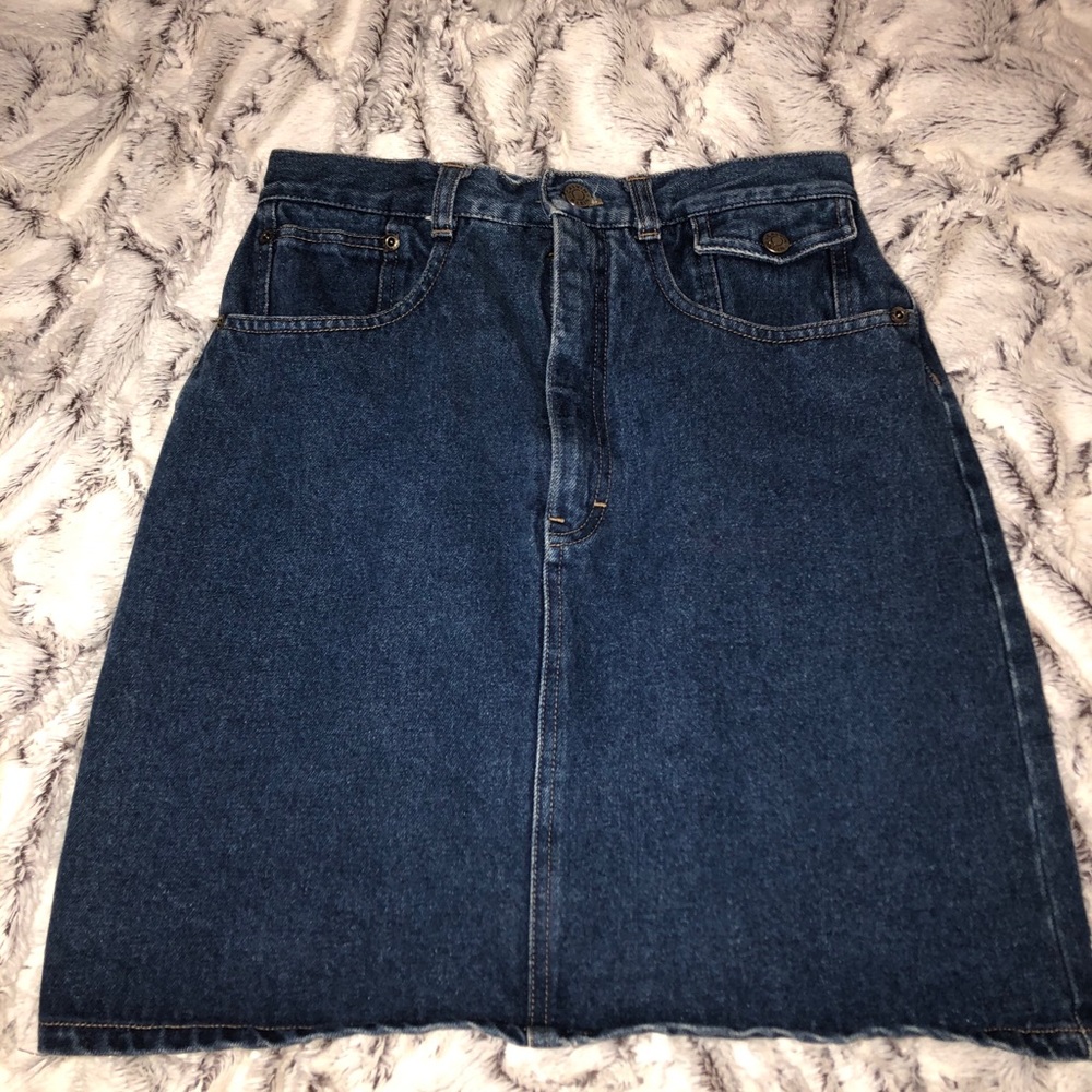 Vintage Calvin Klein Denim Skirt